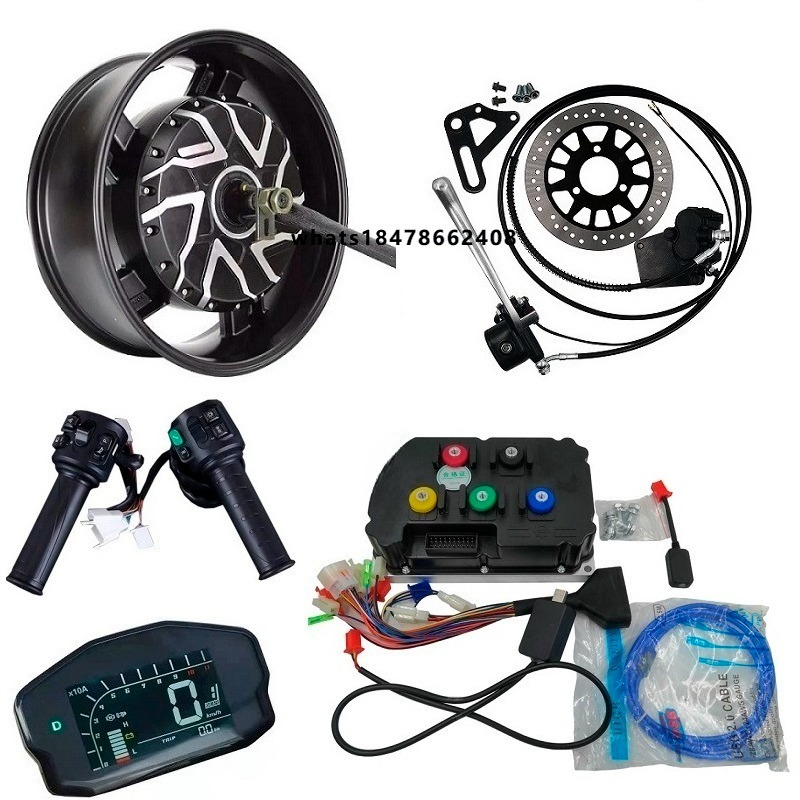Qs Motor 273 8000W Hub Motor - QS 273 8000W 72V 6.0x17 inci