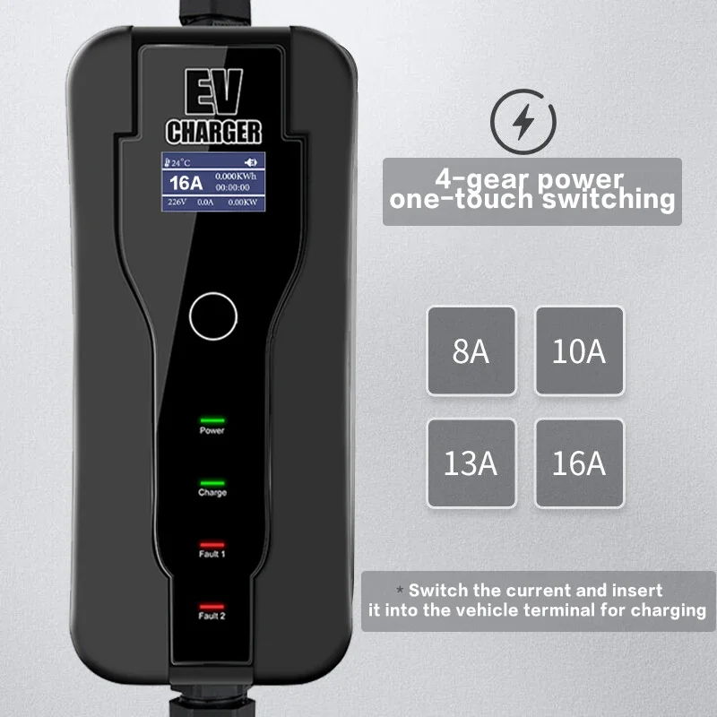 11KW 16A pengisi daya EV porta - Type 2 Portable Ev Charger 11Kw Cee ulasan dan harga