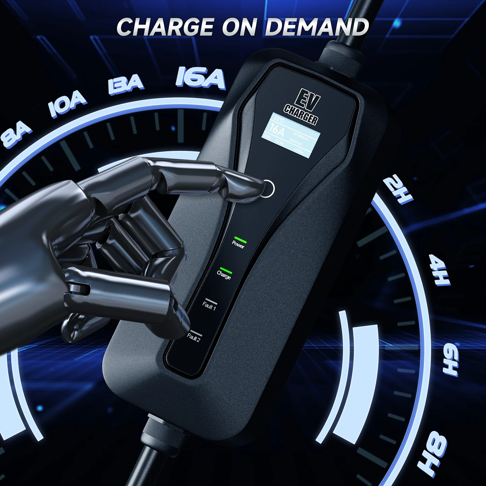 Pengisi daya mobil listrik por - Type 2 Portable Ev Charger 11Kw Cee ulasan dan harga